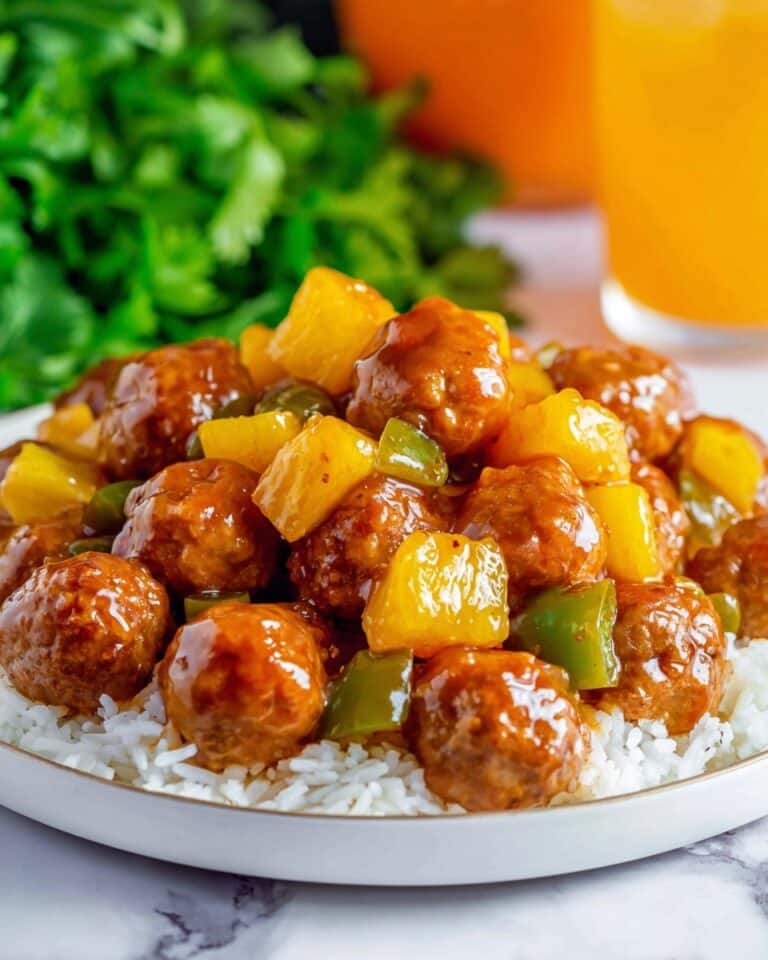 Crock Pot Sweet and Sour Meatballs Recipe