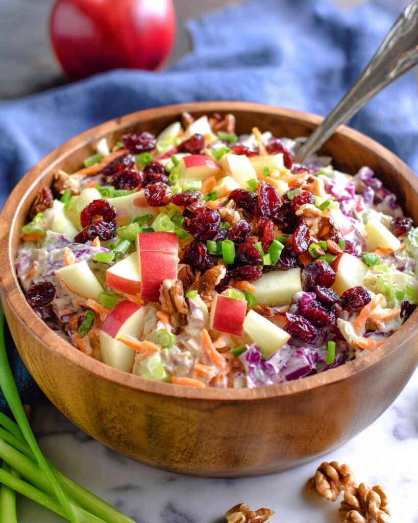 Apple Cranberry Coleslaw Recipe