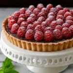 French Chocolate Tart with Brown Butter Crust Recipe