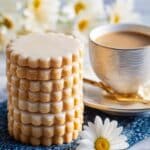Lemon-Glazed French Sable Cookies Recipe