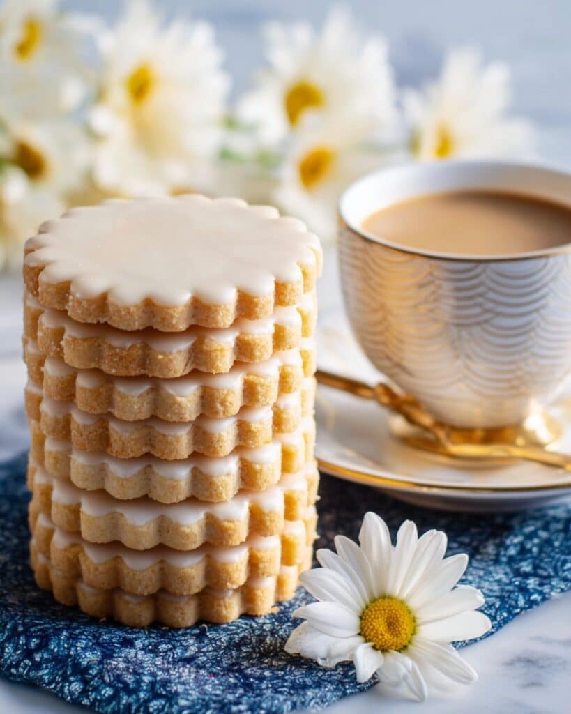 Lemon-Glazed French Sable Cookies Recipe