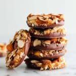 Chocolate-Dipped Almond Florentines Recipe