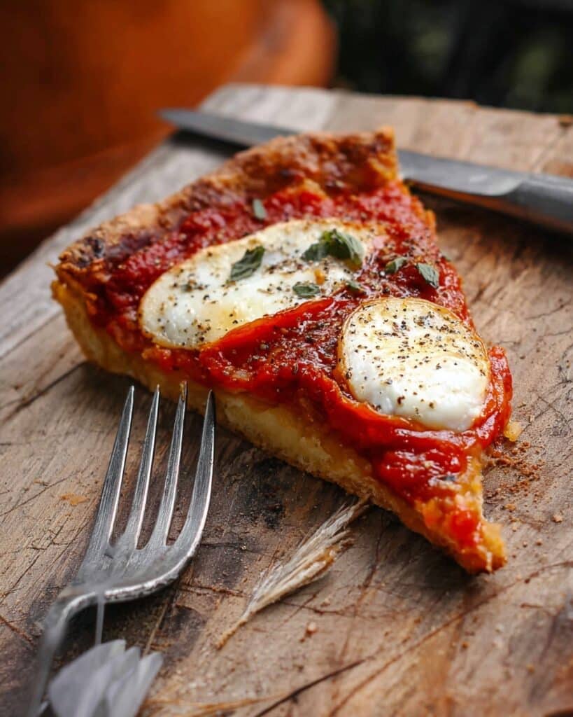 French Tomato Tart with Goat Cheese and Fresh Herbs Recipe