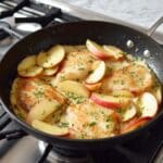 Chicken Fricassee with Apples Recipe