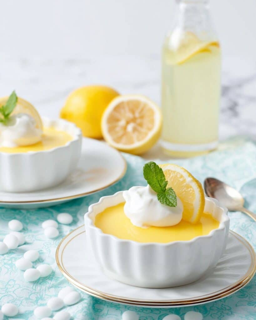 Lemon and White Chocolate Pots de Crème Recipe