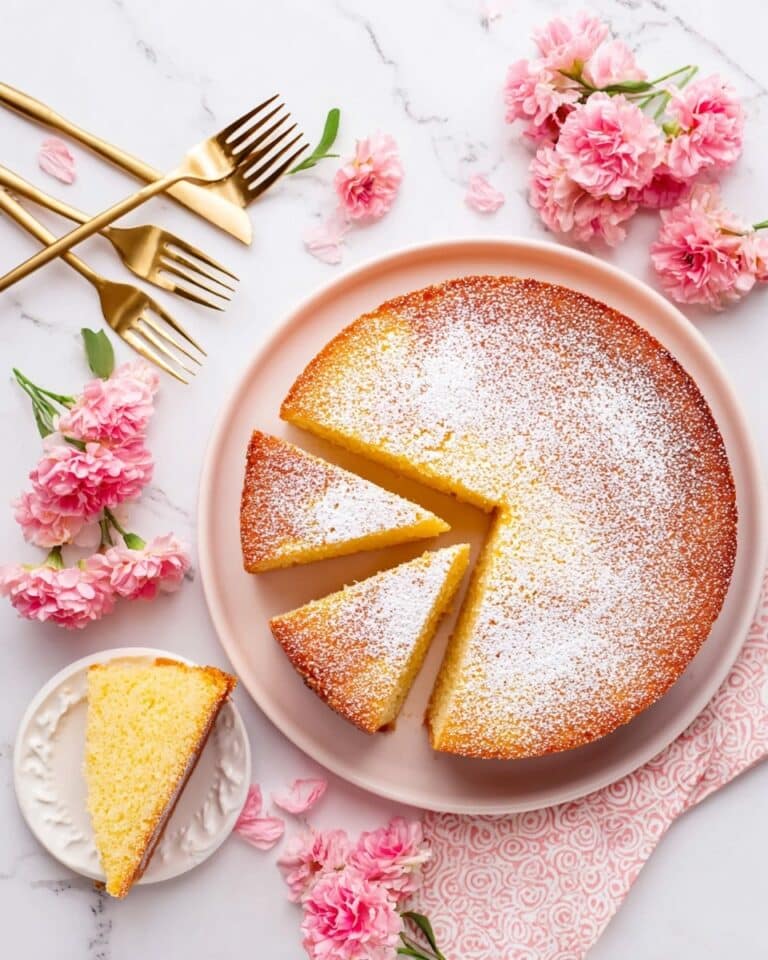 Ridiculously Easy French Butter Cake Recipe