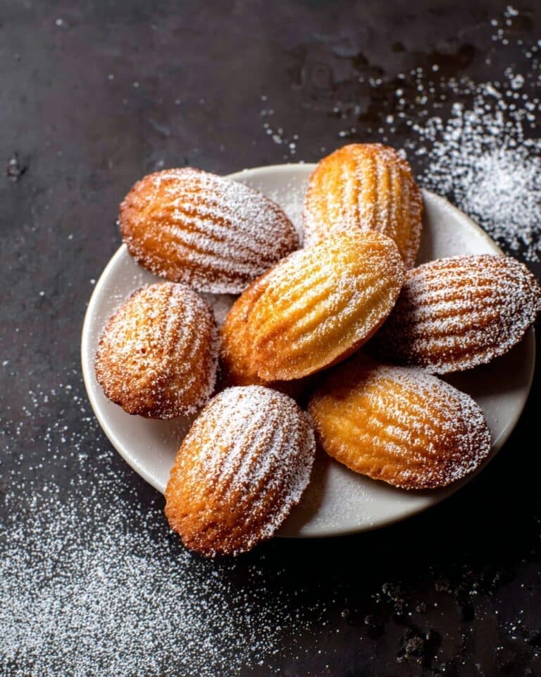 Lemon Vanilla Madeleines Recipe