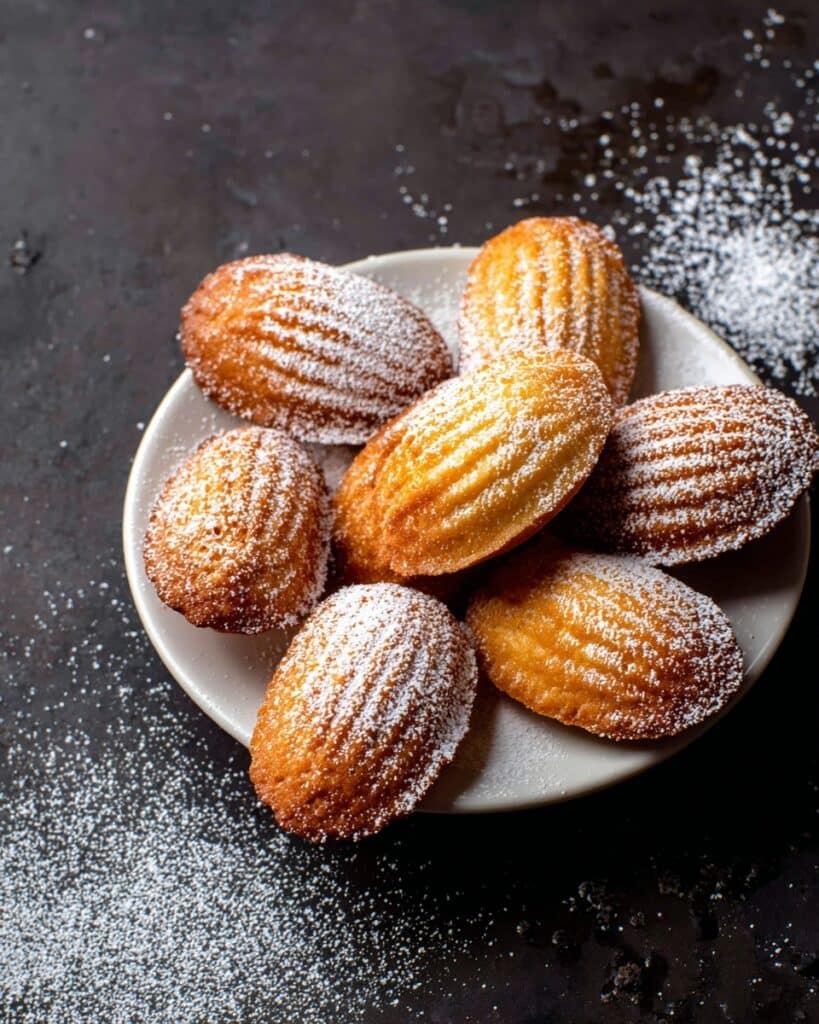 Lemon Vanilla Madeleines Recipe