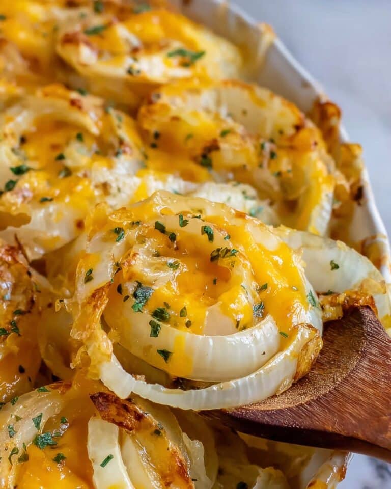 Tennessee Onions: Cheesy Baked Onion Casserole Recipe