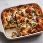 Kale Swiss and Mushroom Strata Recipe