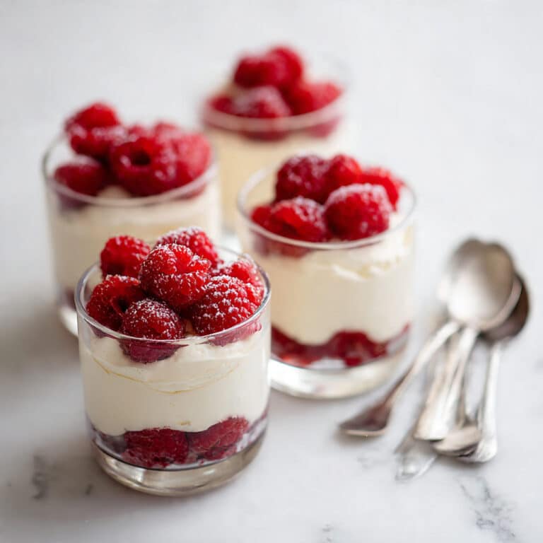 Raspberry & Cream Parfaits Recipe