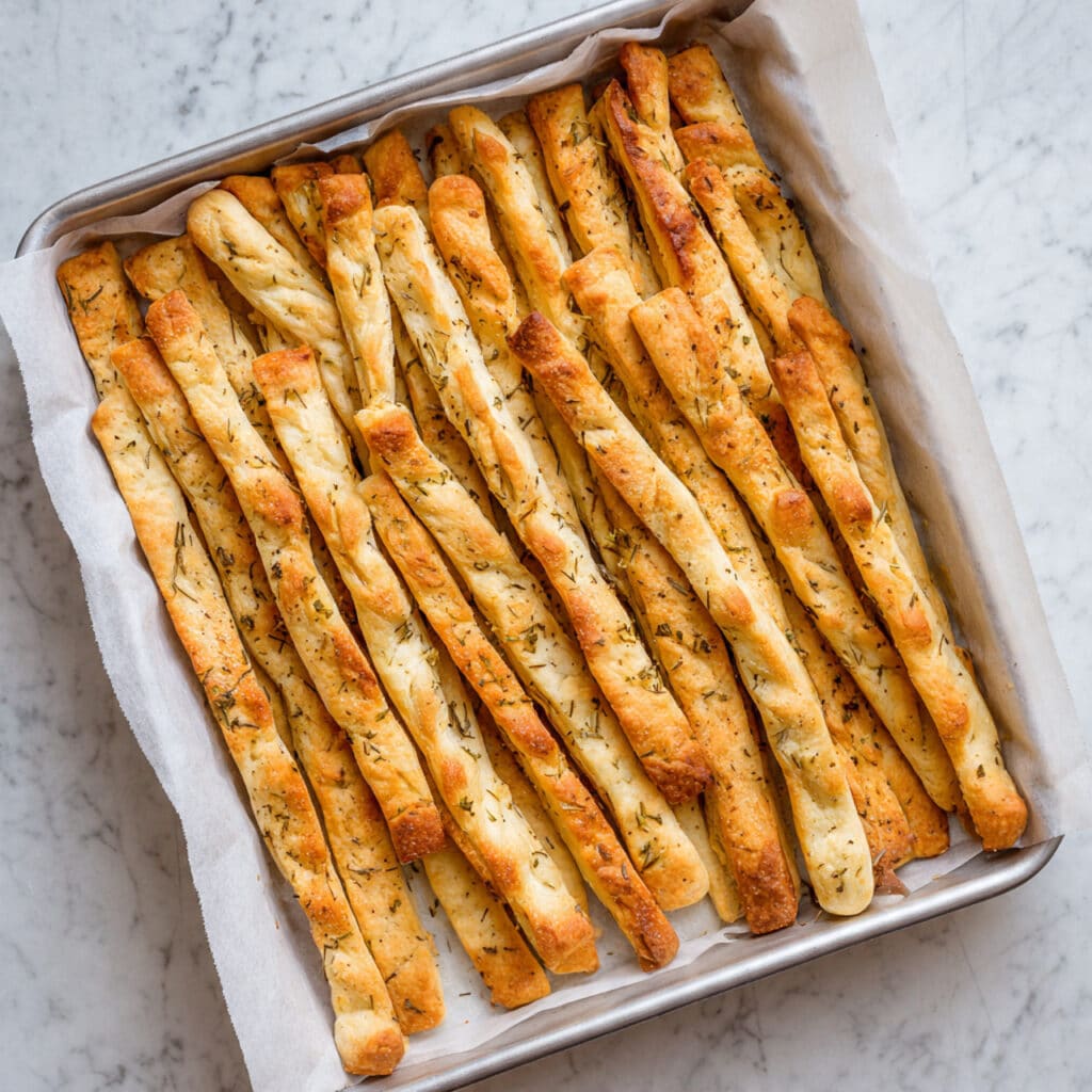 Cheddar & Herb Cheese Straws Recipe