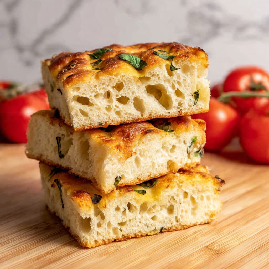 Garlic Rosemary Herb Focaccia Recipe