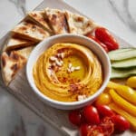 Roasted Red Pepper Hummus Recipe