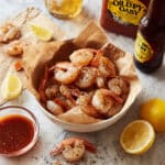 Peel-and-Eat Boiled Shrimp with Cocktail Sauce Recipe
