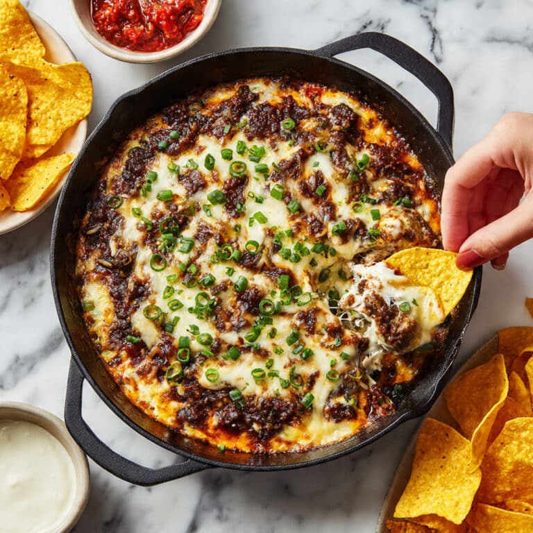 Queso Fundido with Chorizo Recipe