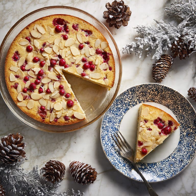 Cranberry Almond Cake Recipe