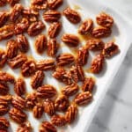 Candied Pecans with a Spicy Sweet Glaze Recipe