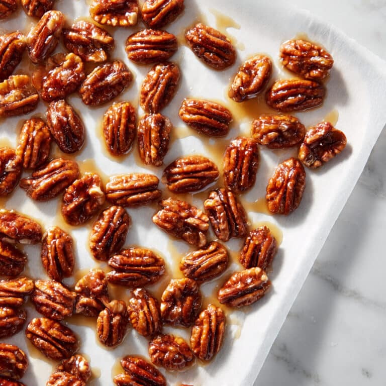 Candied Pecans with a Spicy Sweet Glaze Recipe