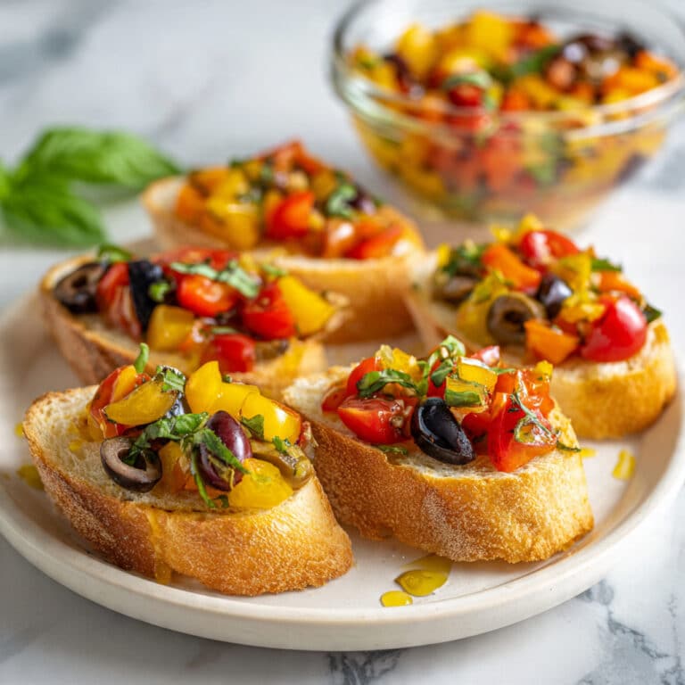 Tomato and Basil Bruschetta Recipe