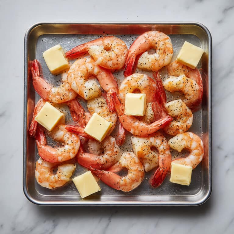 Sheet Pan Garlic Butter Shrimp Recipe