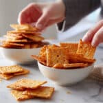 Homemade Cheese Crackers Recipe