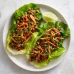 Thai-Style Minced Chicken Lettuce Cups Recipe