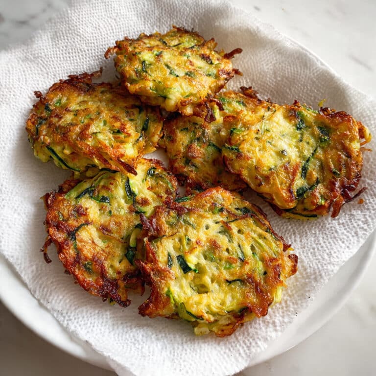 Zucchini Fritters with Feta and Dill Recipe