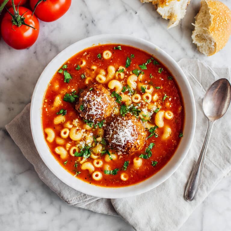 Hearty Meatball Soup Recipe