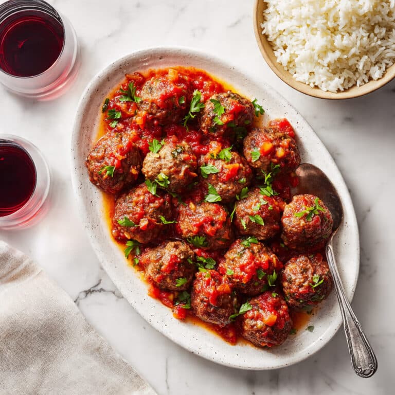 Slow Cooker Turkey Meatballs in Tomato Sauce Recipe