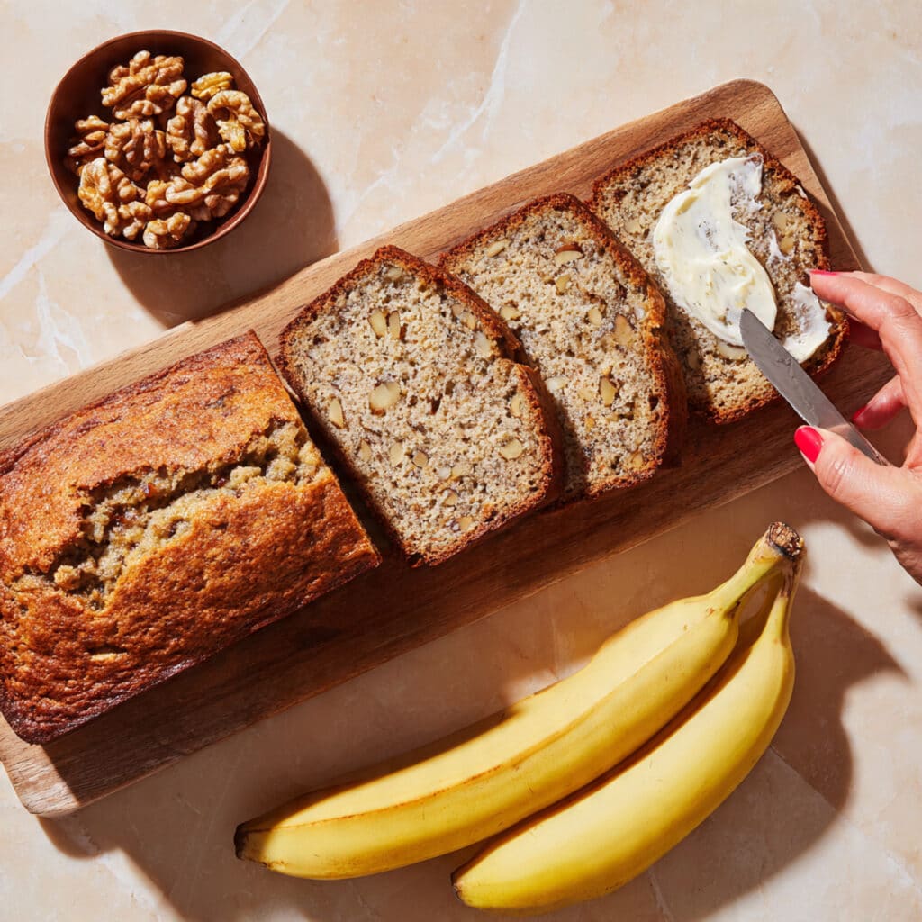 Homemade Banana Bread Recipe