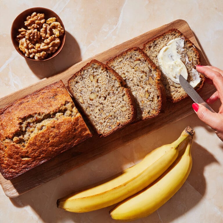 Homemade Banana Bread Recipe