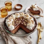 Nutella Cream Pie with Oreo Crust and Hazelnut Ganache Recipe