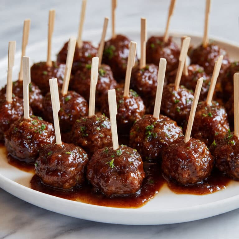 Cocktail Meatballs with Sweet and Tangy Sauce Recipe