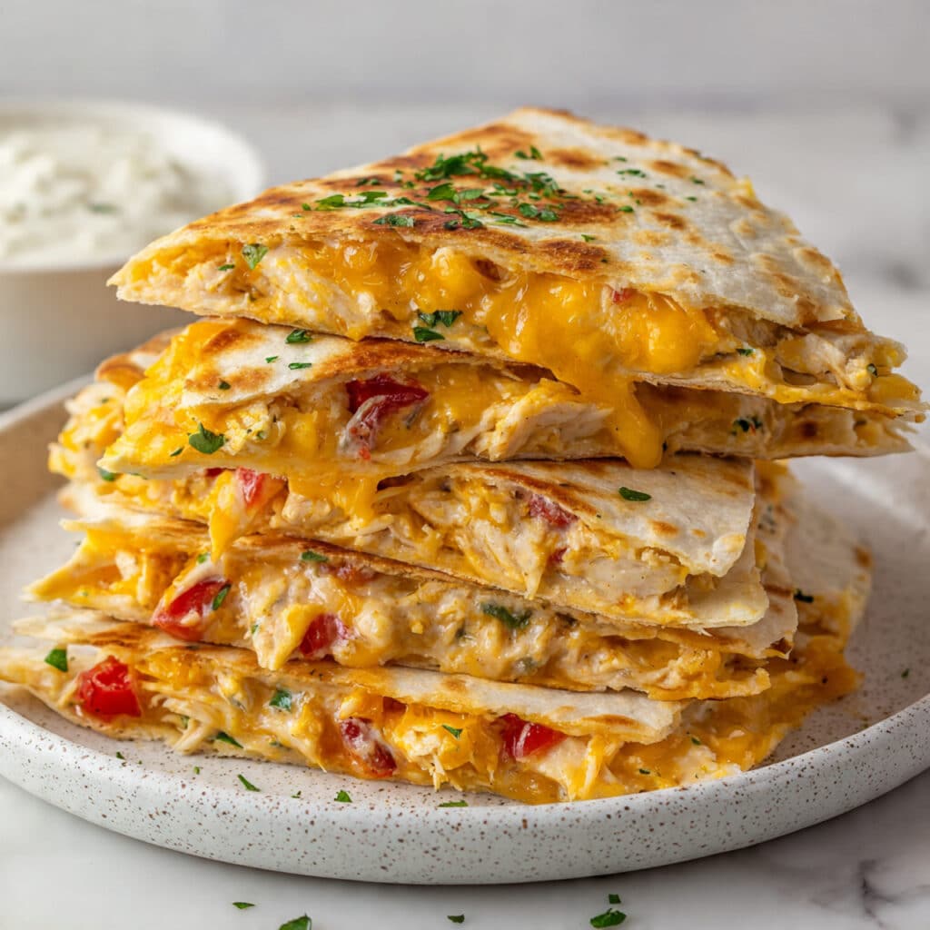 Chipotle Chicken Quesadillas Recipe