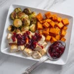 Sheet Pan Cranberry Chicken Dinner Recipe
