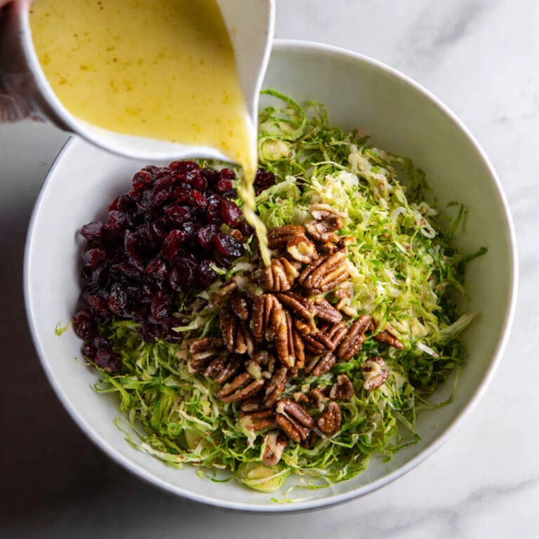 Shaved Brussels Sprouts Salad Recipe