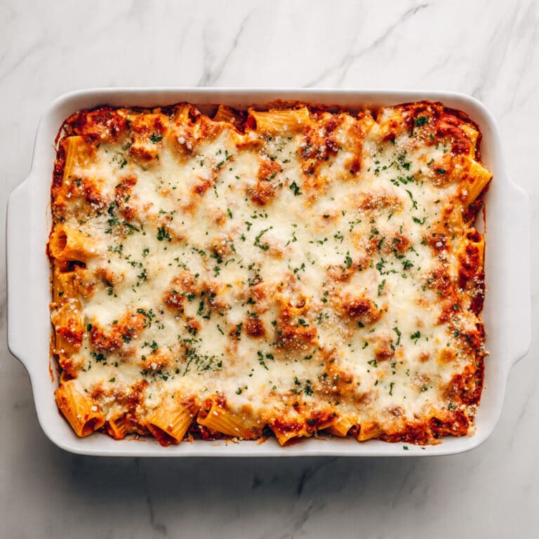 Roasted Vegetable Baked Penne Recipe