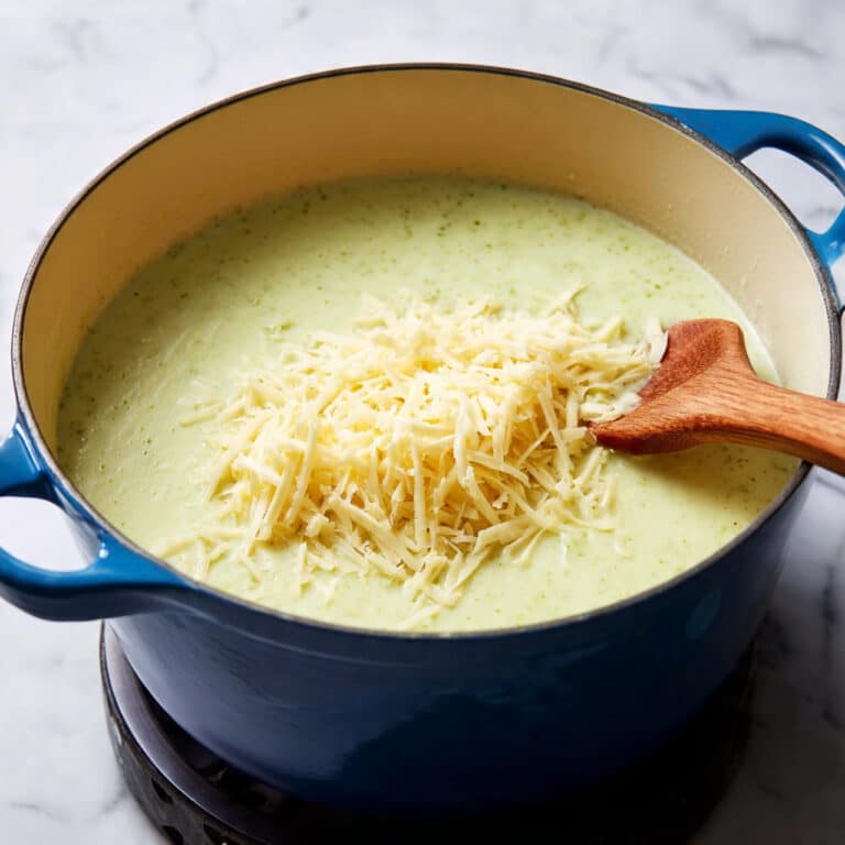 Asparagus Soup with Lemon and Parmesan Recipe