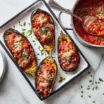 Roasted Eggplant with Meat Sauce Recipe
