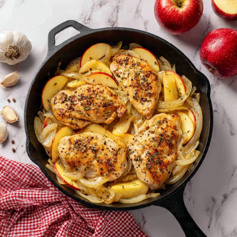 Chicken and Apples Skillet Recipe