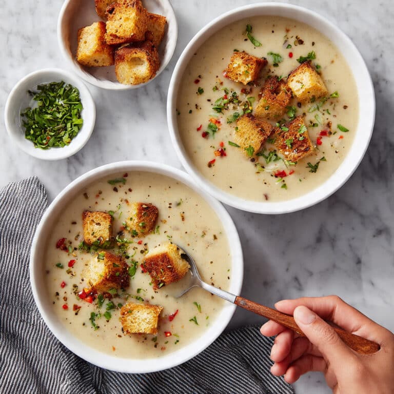 Creamy Cauliflower Potato Soup Recipe