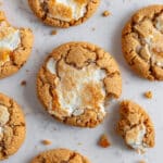 Brown Butter Marshmallow Crispy Cookies Recipe