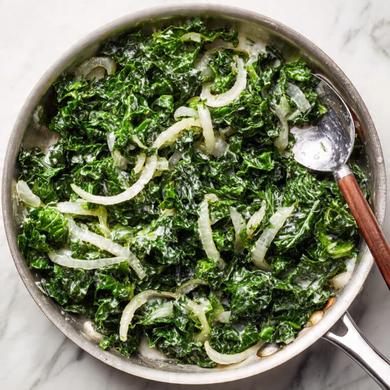 Creamed Kale Recipe