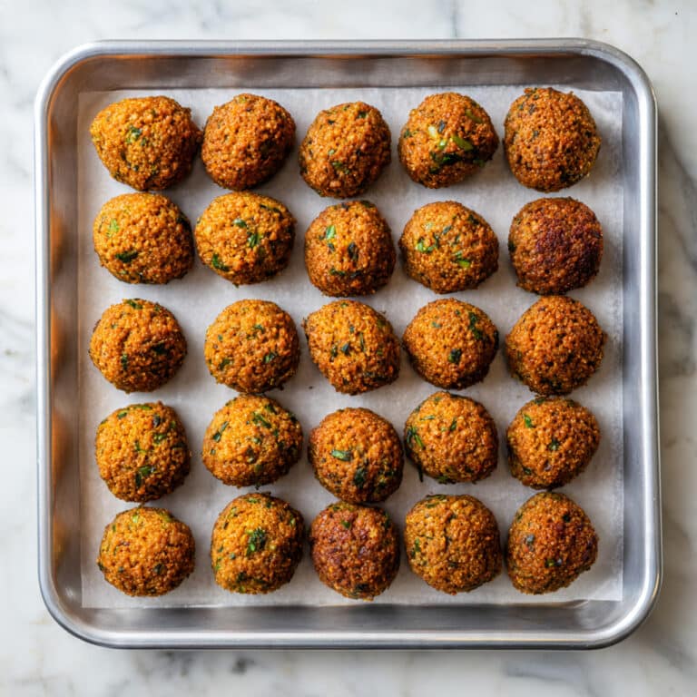 Homemade Falafel Recipe
