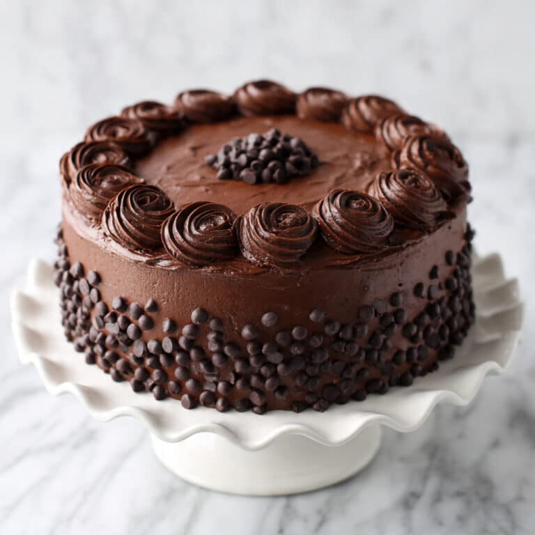 Deliciously Moist Chocolate Layer Cake Recipe