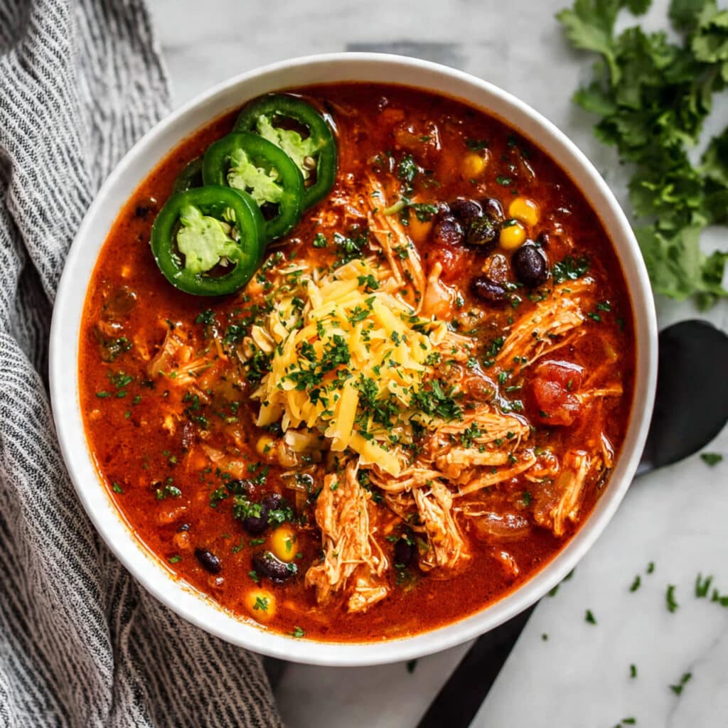Chicken Enchilada Soup Recipe