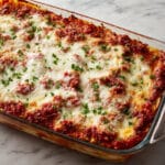 Baked Ravioli with Italian Sausage and Melty Mozzarella Recipe