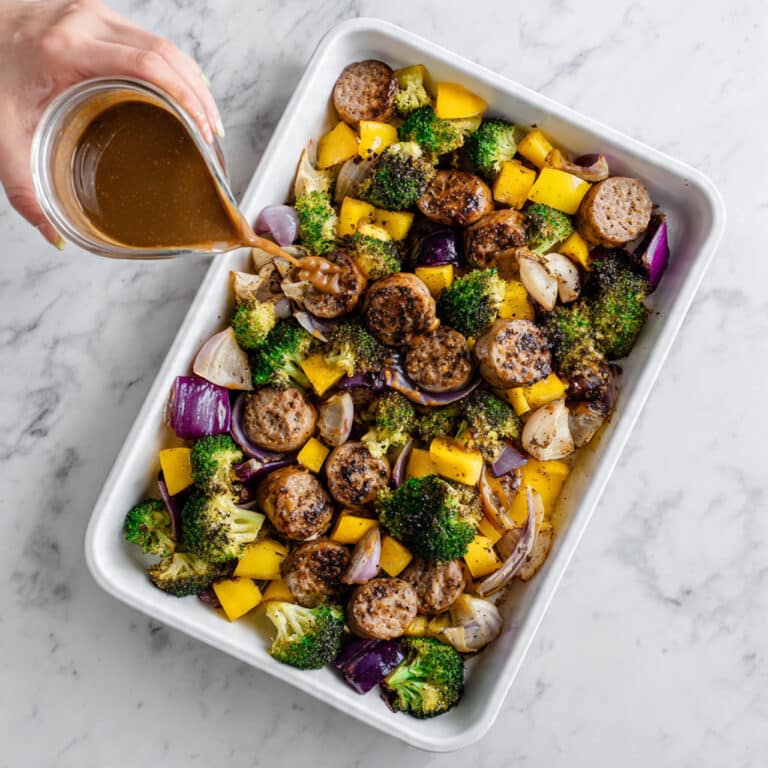 Smoky Roasted Sausage and Vegetables Recipe