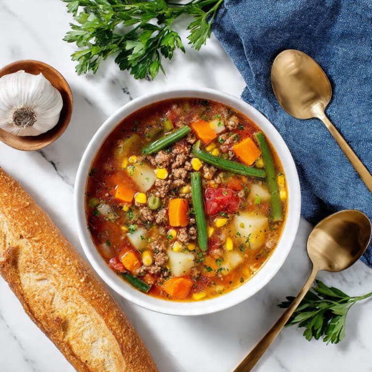 Vegetable Beef Soup Recipe